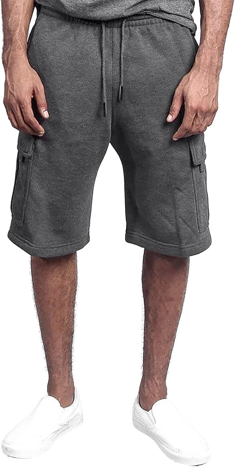 Casual Shorts for Men,Mens Comfort Flex Waistband Casual Shorts Workout Summer Comfy Shorts for Men with Pockets