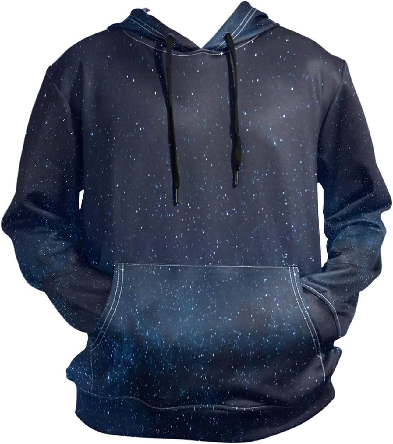 Night Starry Sky Stars Casual Wear for Men Hoodie Pullover Sweatshirt